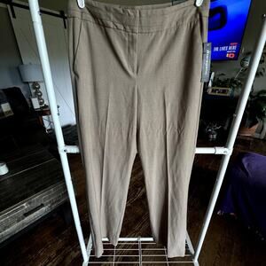 Sharagano Tan‎ Dress Pants Size 10 NEW